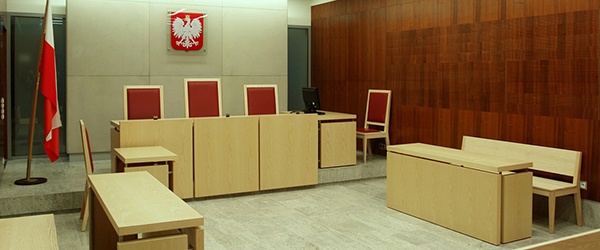 Gerichtssaal des Naczelny Sąd Administracyjny